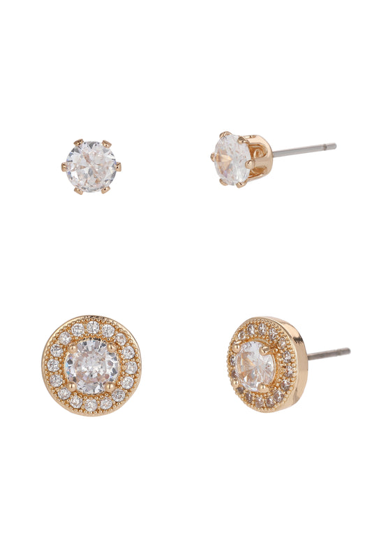 2 Pack Stud Earrings