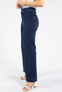 Isla High Waist Front Seam Tailored Jeans