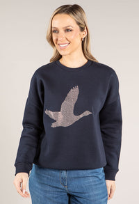 Bird Diamante Pullover