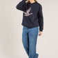 Bird Diamante Pullover