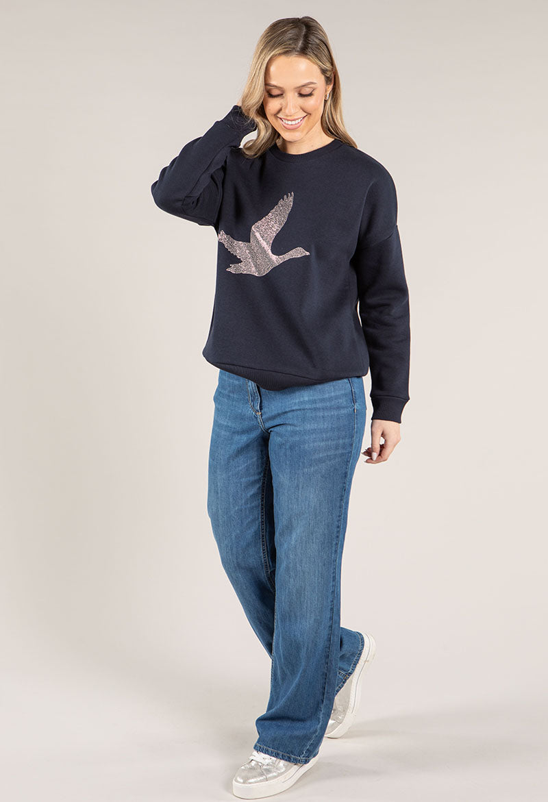 Bird Diamante Pullover