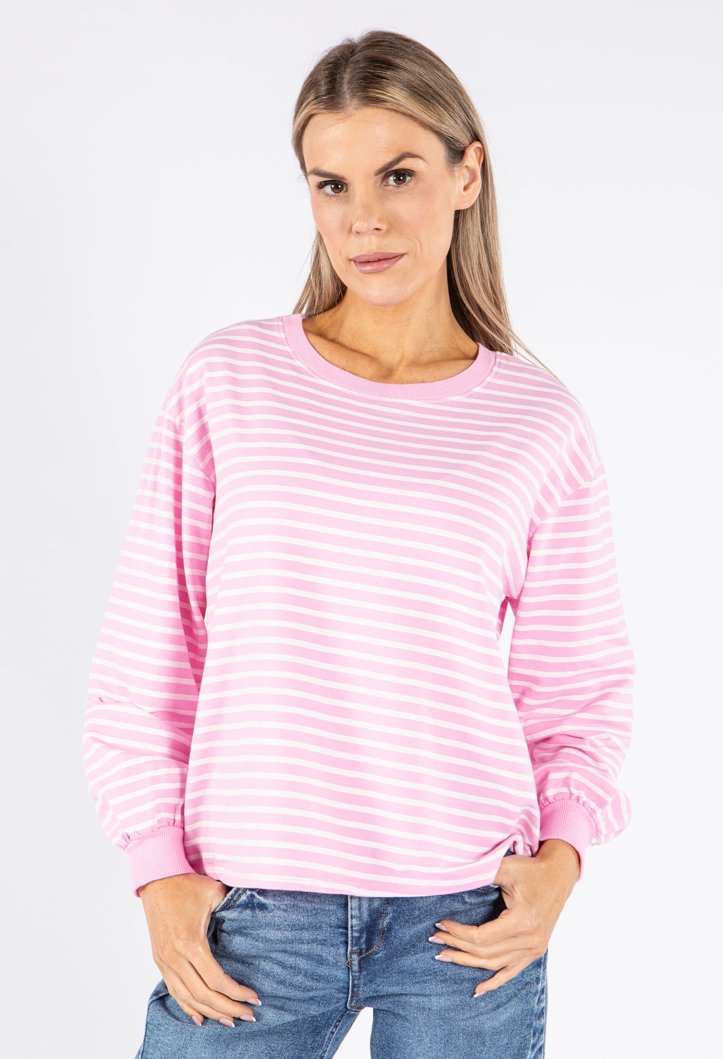 Striped Long Sleeve Top