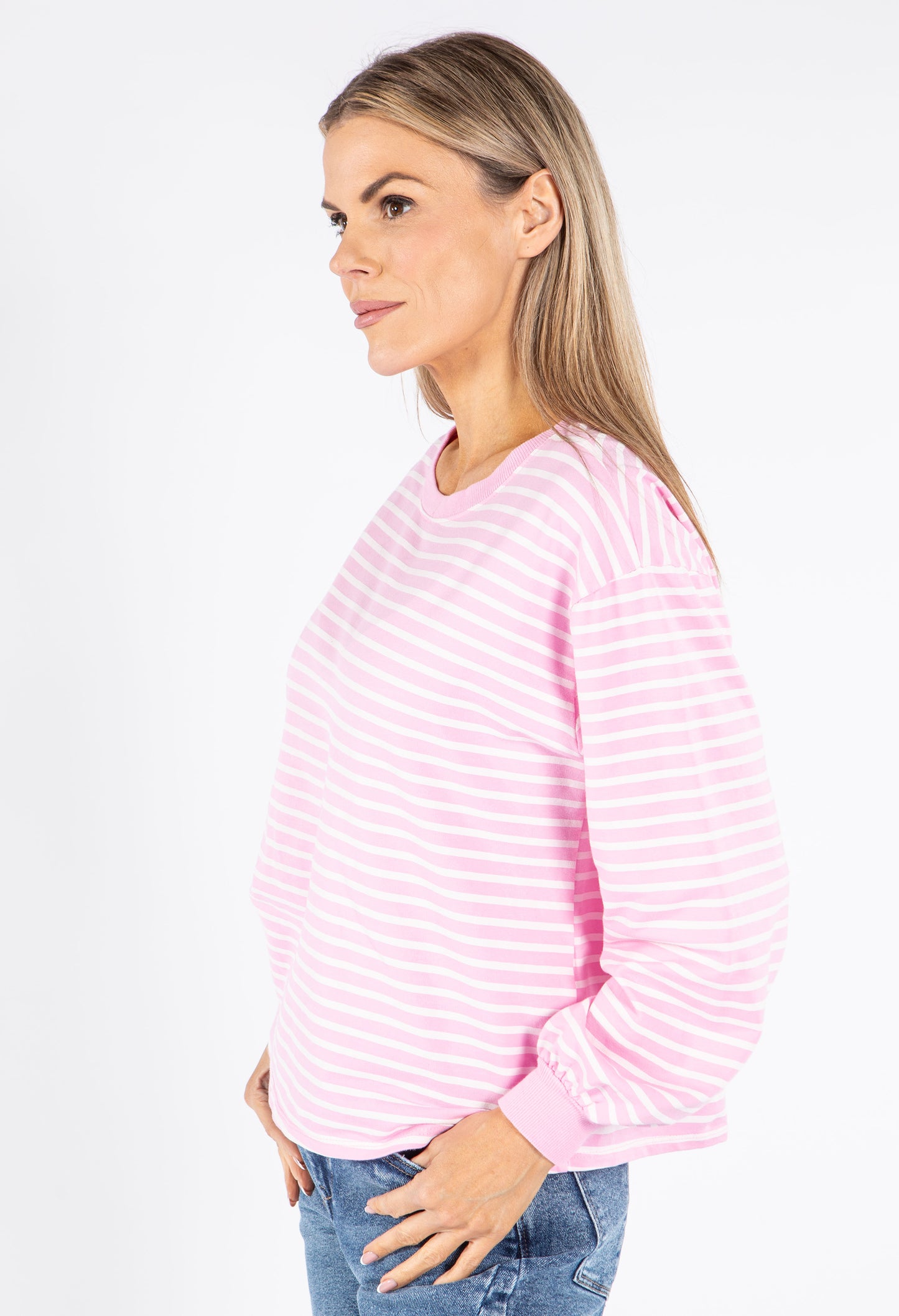 Striped Long Sleeve Top