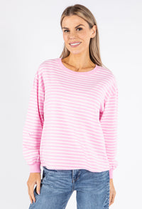 Striped Long Sleeve Top