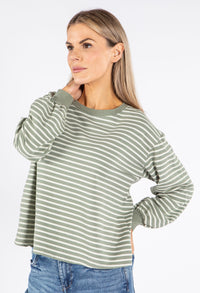 Striped Long Sleeve Top