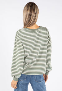 Striped Long Sleeve Top