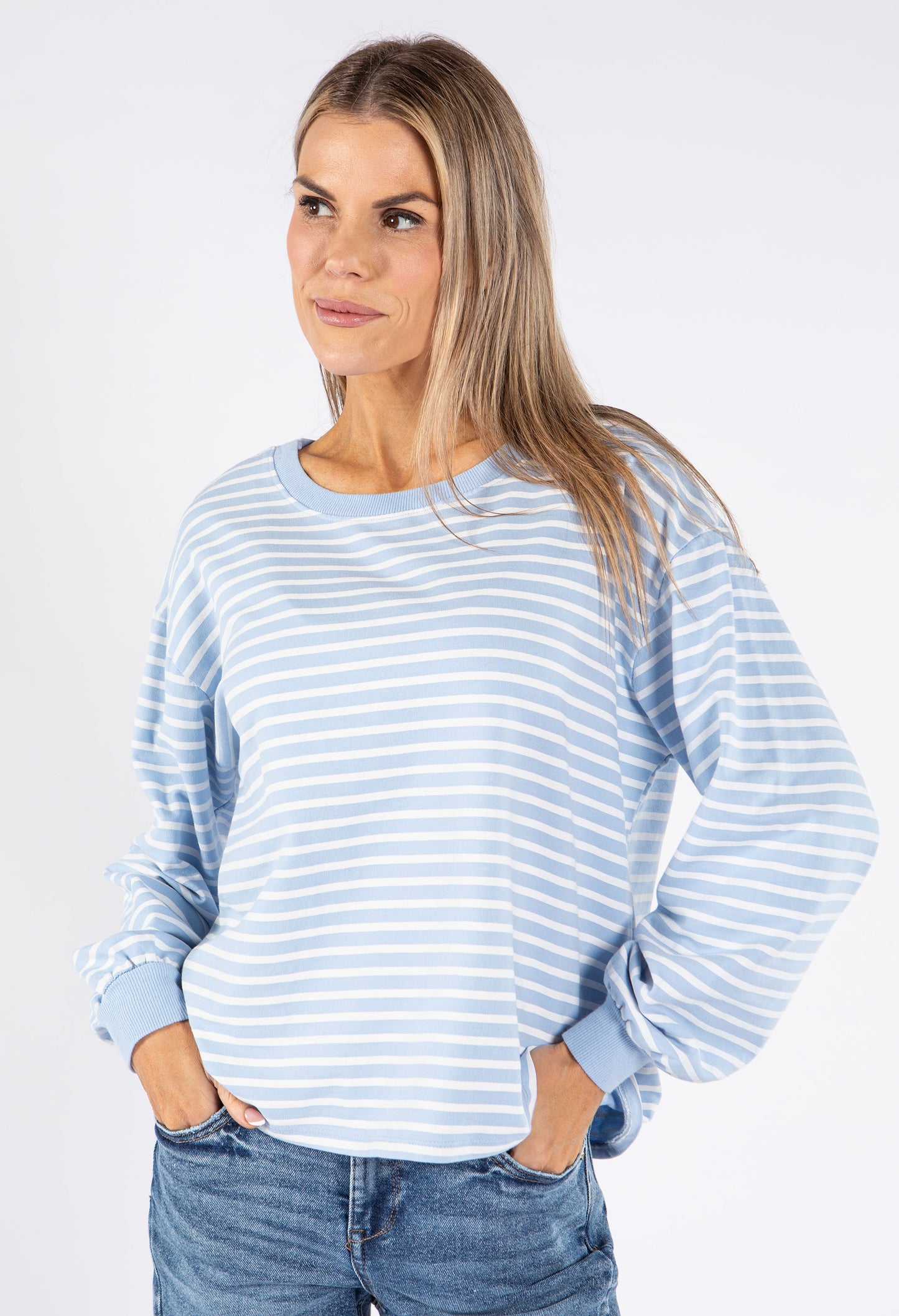 Striped Long Sleeve Top