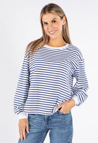 Striped Long Sleeve Top