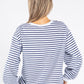 Striped Long Sleeve Top