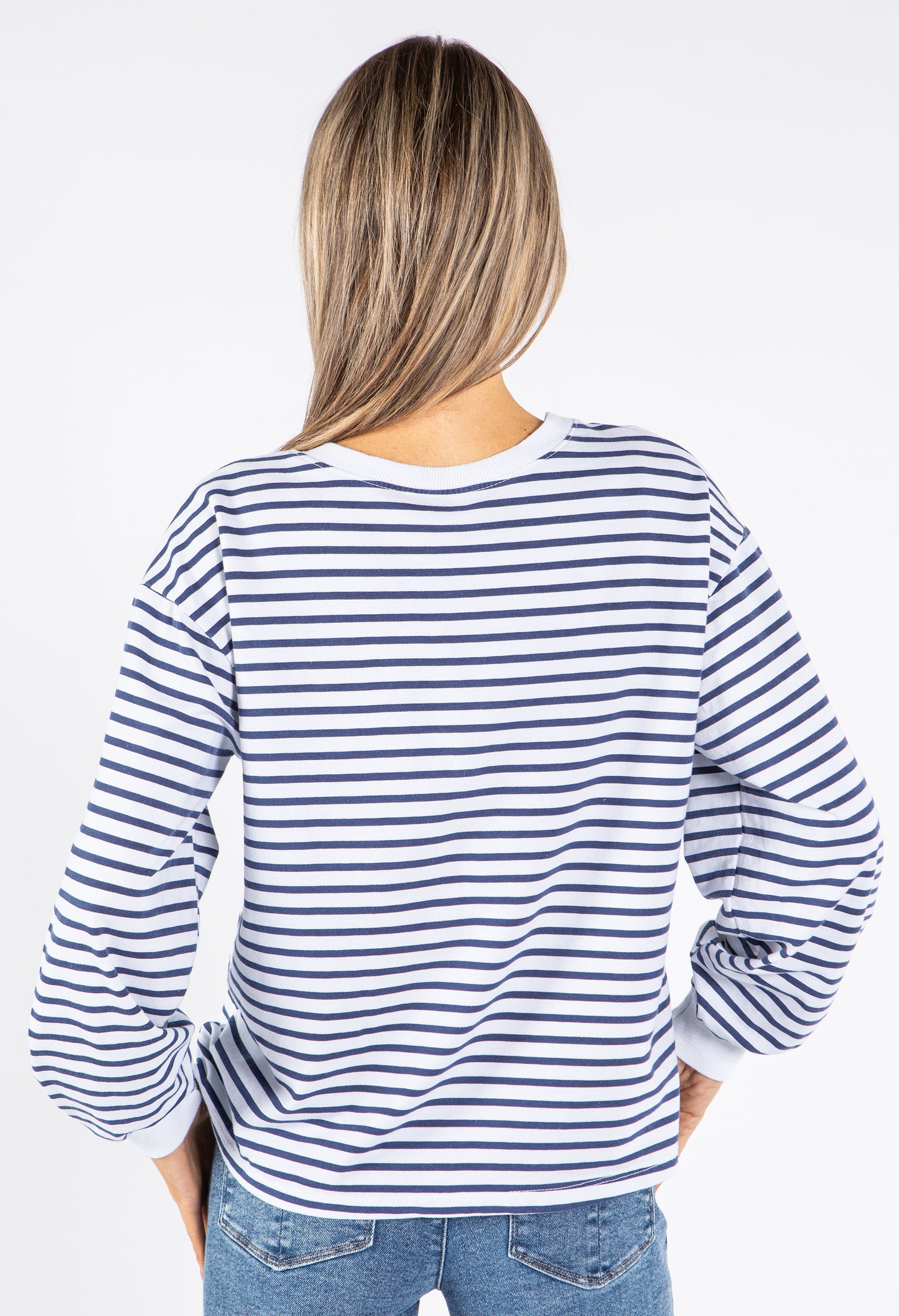 Striped Long Sleeve Top