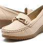 Buckle Wedge Loafer