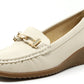 Buckle Wedge Loafer