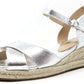 Metallic Espadrille