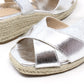 Metallic Espadrille