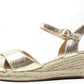 Metallic Espadrille