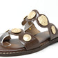 Golden Coin Sandal