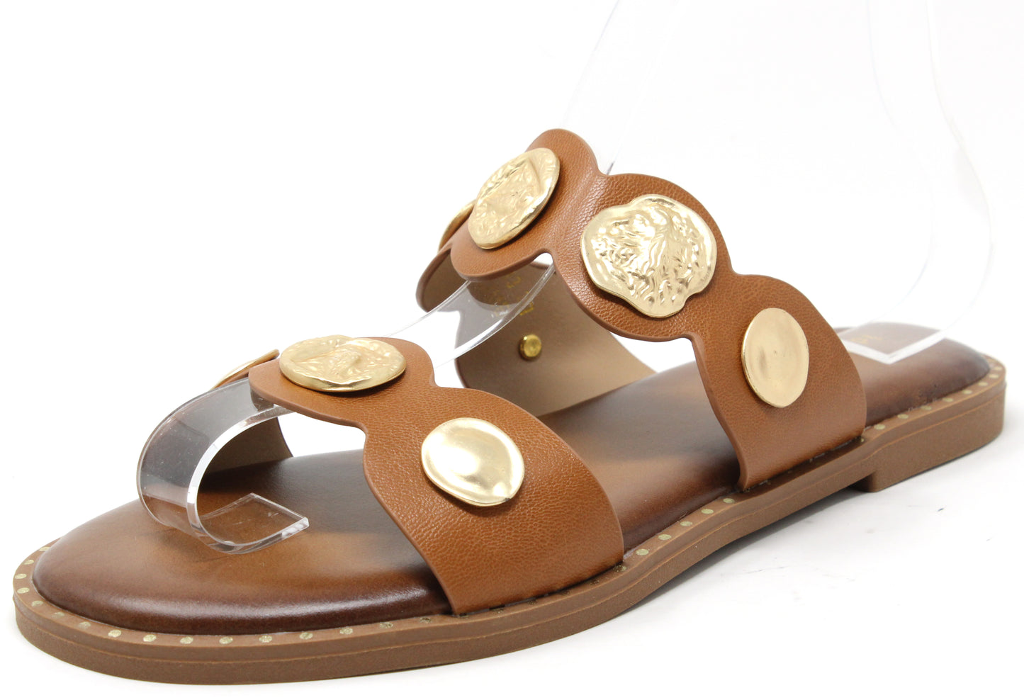 Golden Coin Sandal