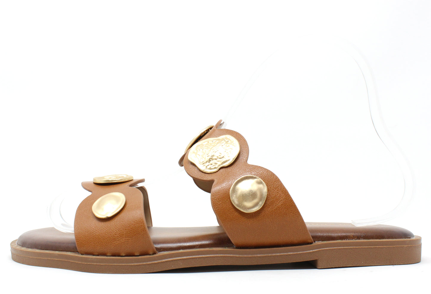 Golden Coin Sandal