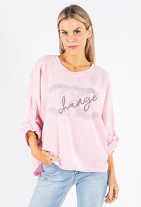 Change Slogan Soft Cord Top