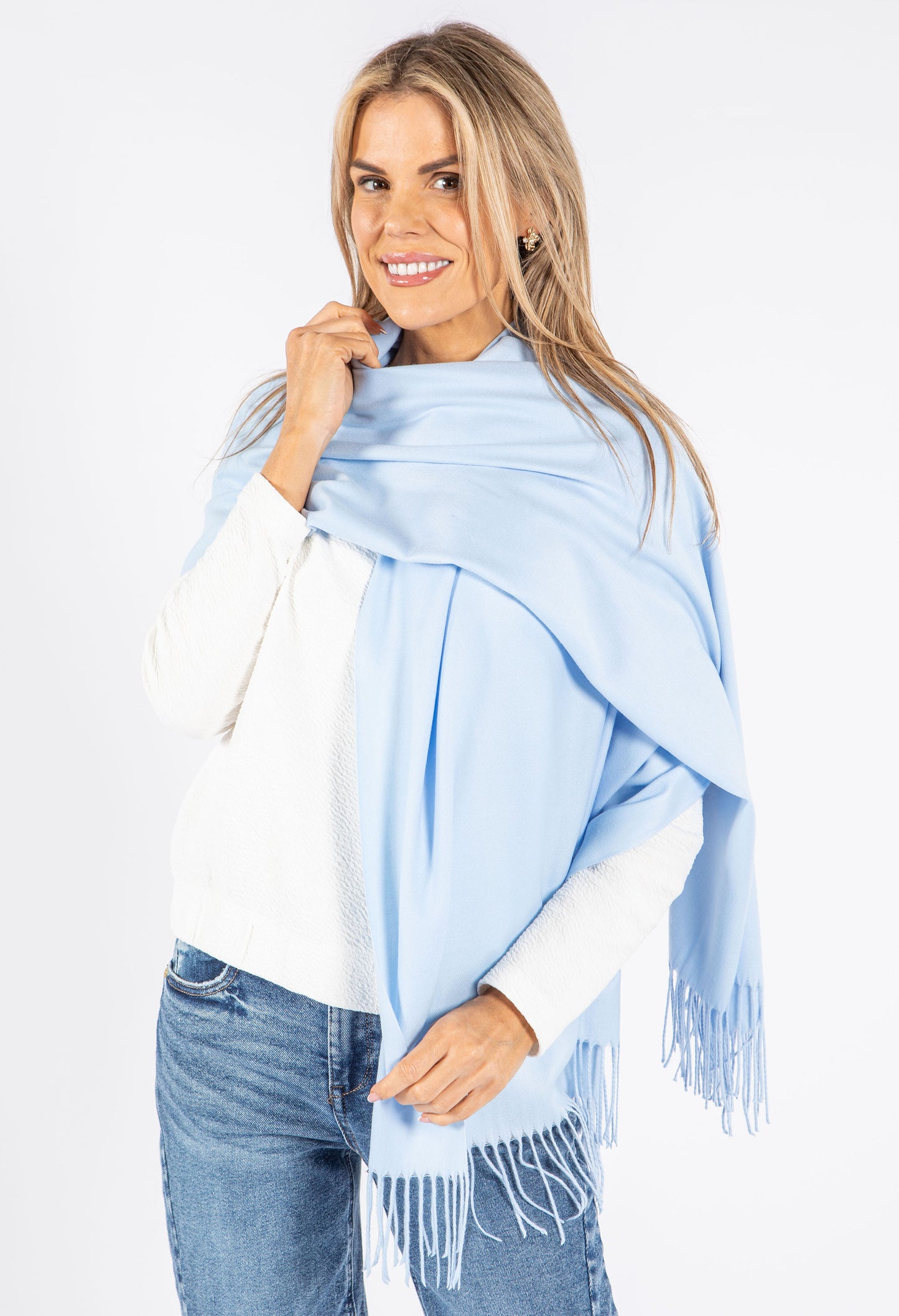 Soft Touch Fine Knit Scarf