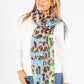 Bold Leopard Print Scarf