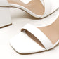 Open Toe Block Heel