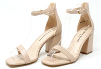 Open Toe Block Heel