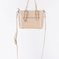 Structured Cross Body Bucket Bag