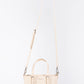 Structured Cross Body Bucket Bag