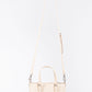 Structured Cross Body Bucket Bag