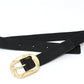 Soft Gold Elasticated Belt