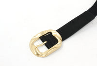 Soft Gold Elasticated Belt