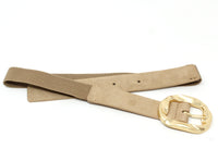 Soft Gold Elasticated Belt