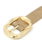 Soft Gold Elasticated Belt