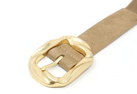 Soft Gold Elasticated Belt