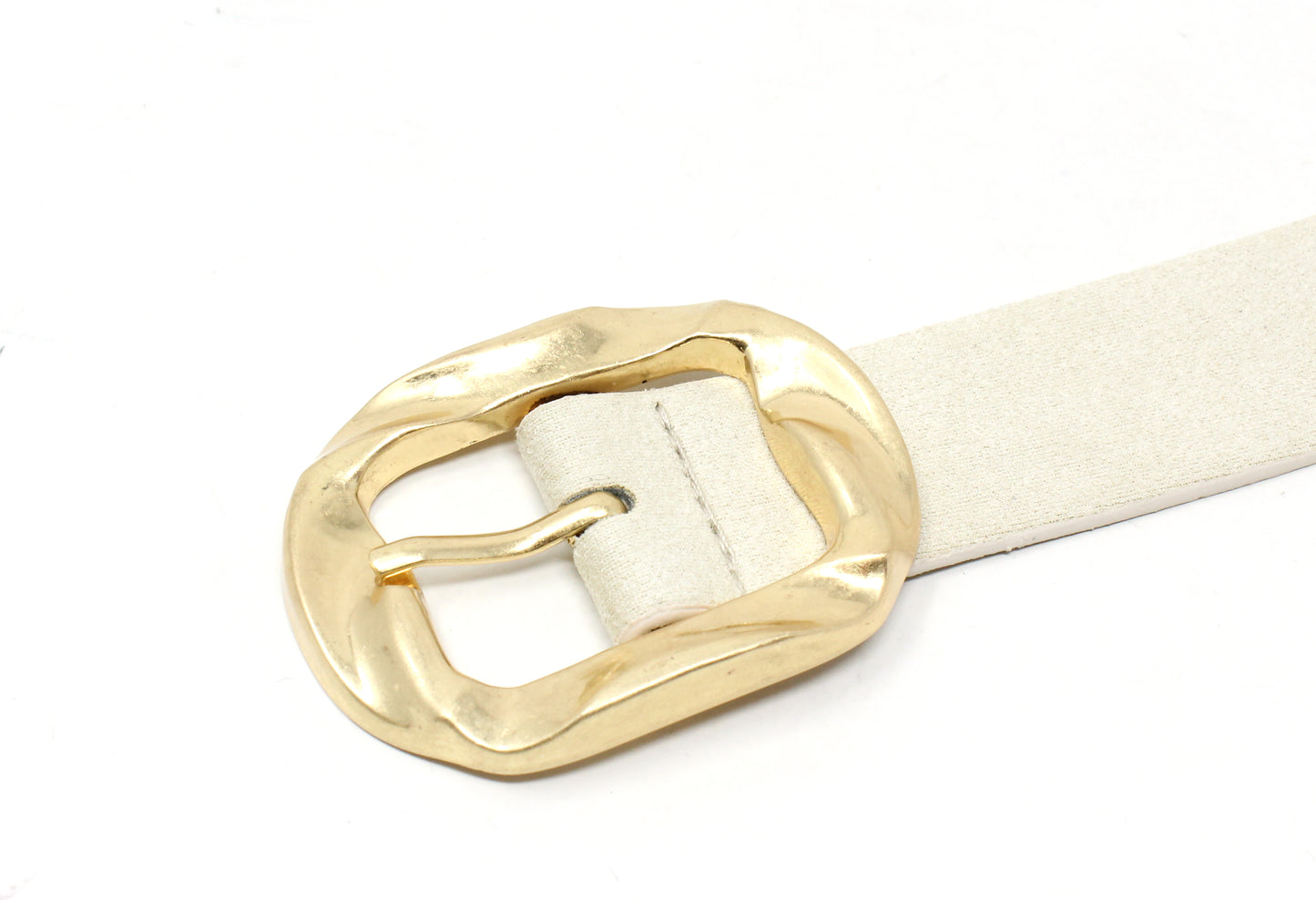 Soft Gold Elasticated Belt