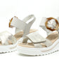 Buckle Detail Wedge Sandal