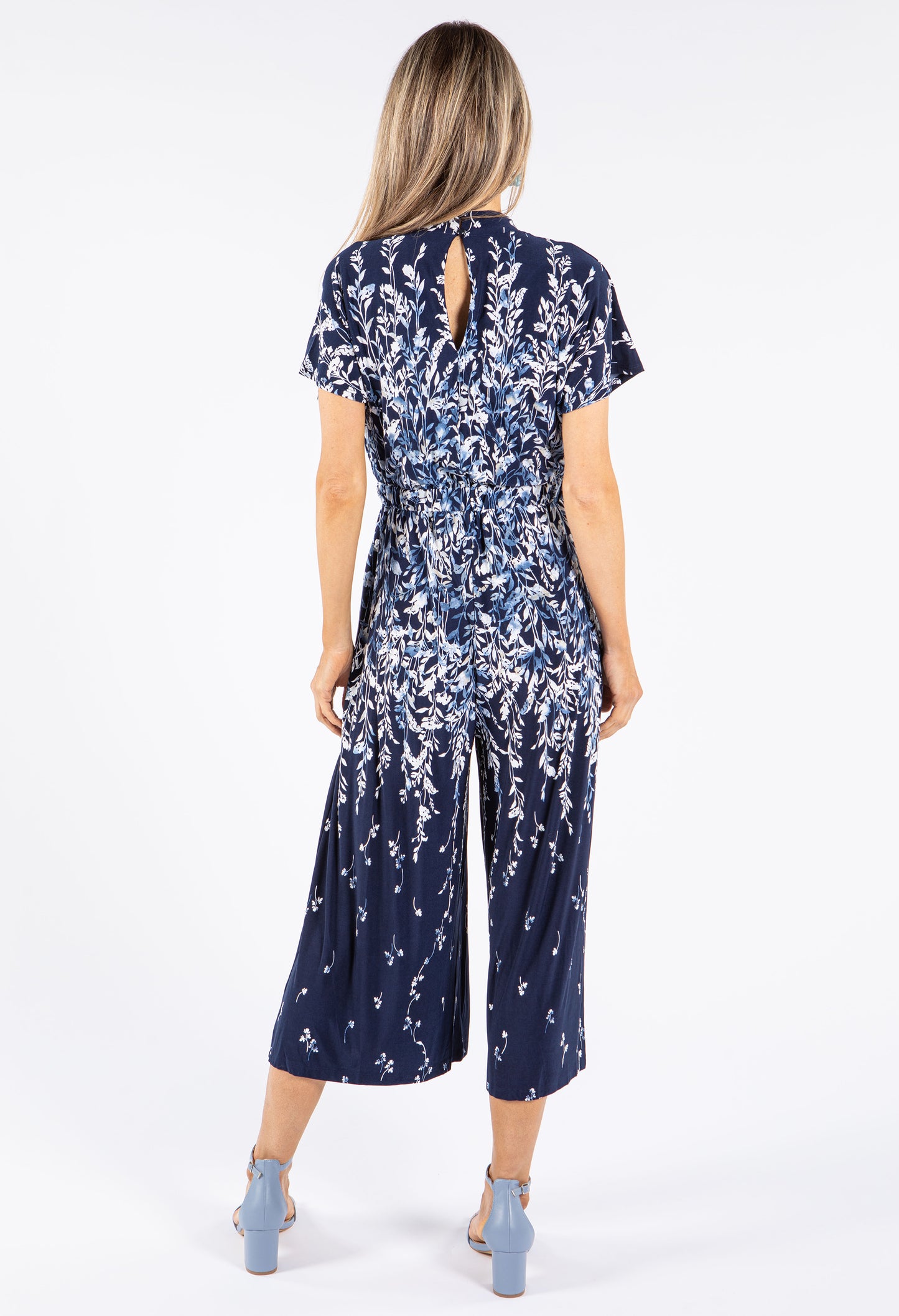 Vine Print Jumpsuit