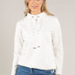 Stand Up Collar Pullover