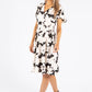 Floral Monochrome Dress