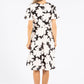 Floral Monochrome Dress