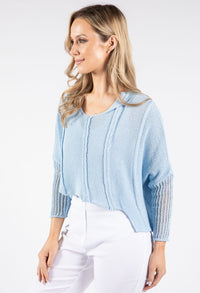 Relaxed Cropped Knit