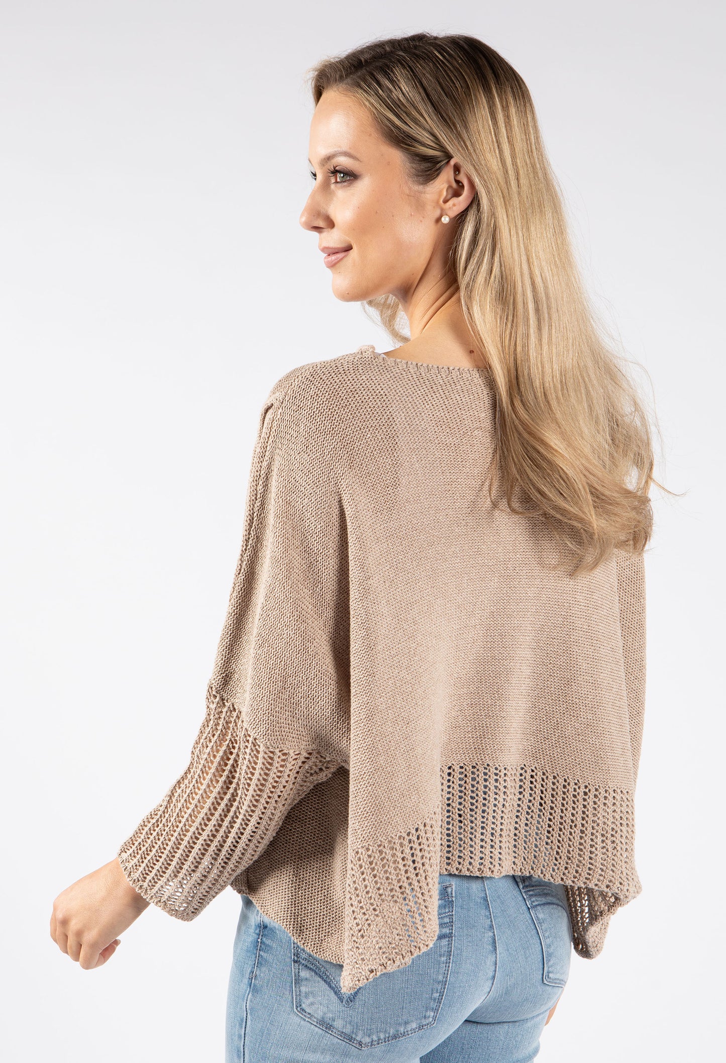 Relaxed Cropped Knit