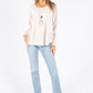 Soft Sleeve Top with Necklace