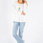 Soft Sleeve Top with Necklace