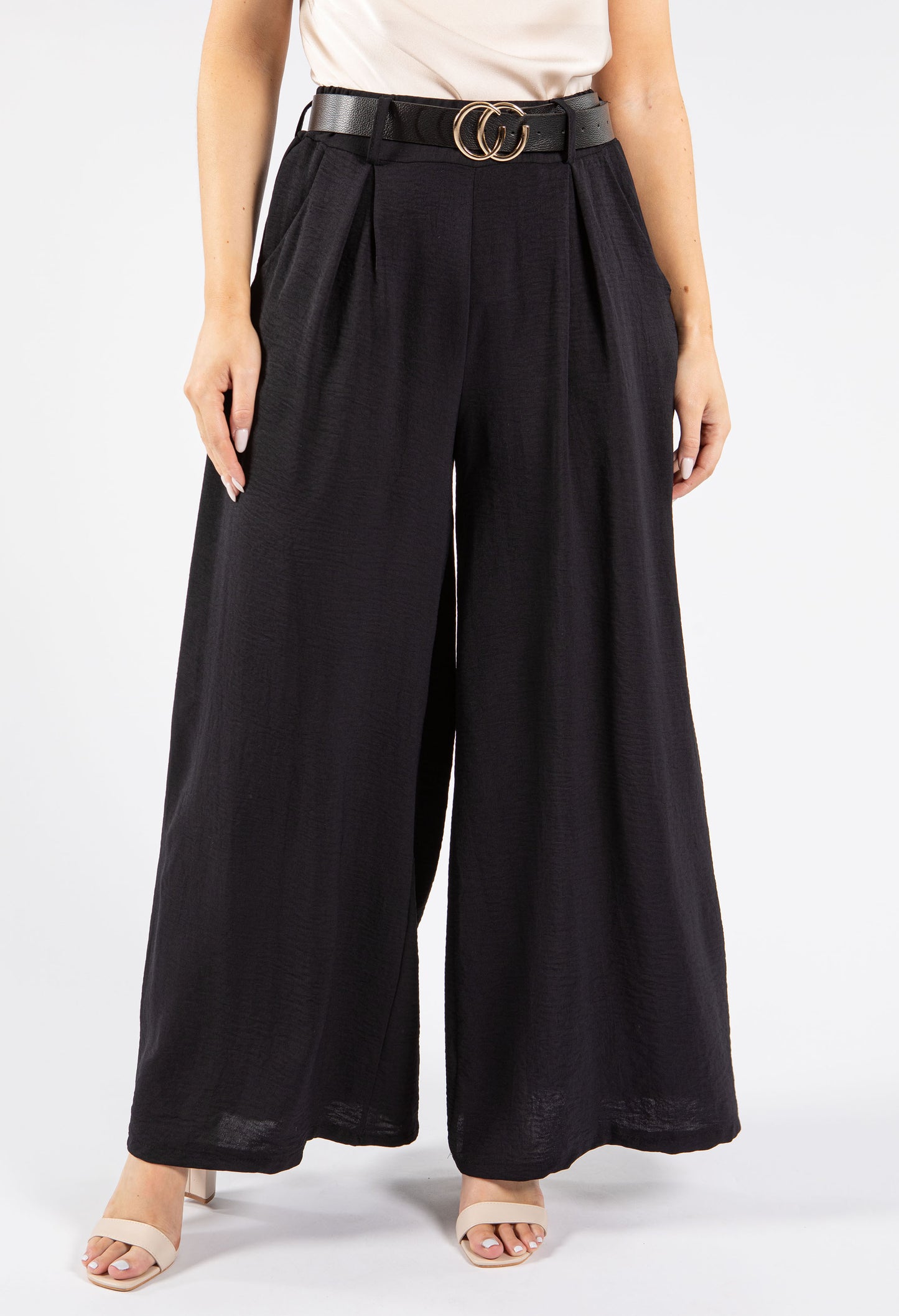 Relaxed Belt Trousers