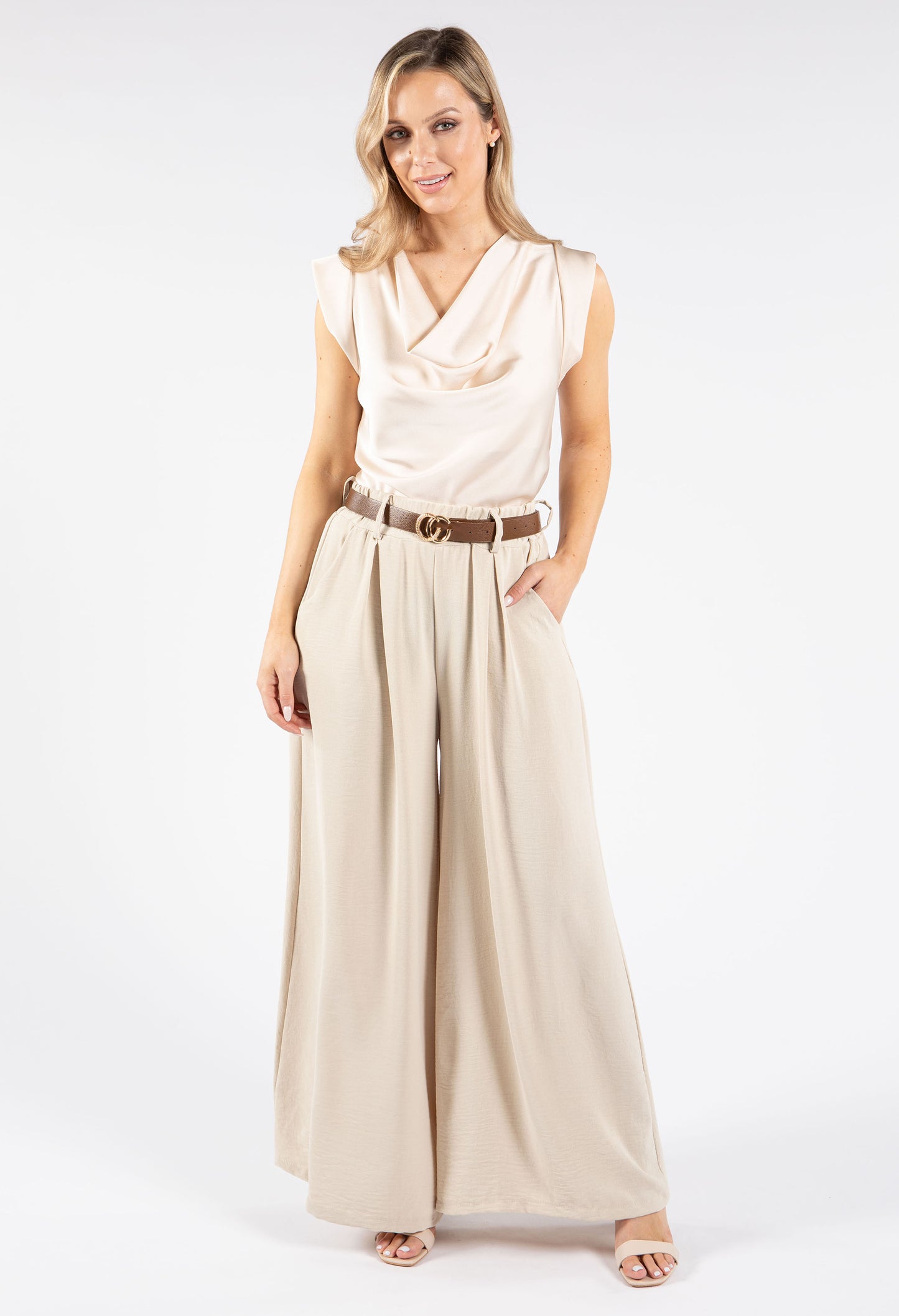 Relaxed Belt Trousers