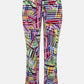 Abstract Graphic Summer Trousers