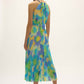 Sleeveless Abstract Maxi Dress