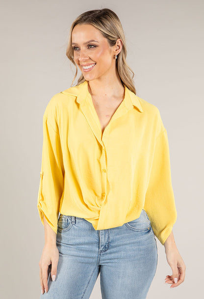 Front Knot Blouse